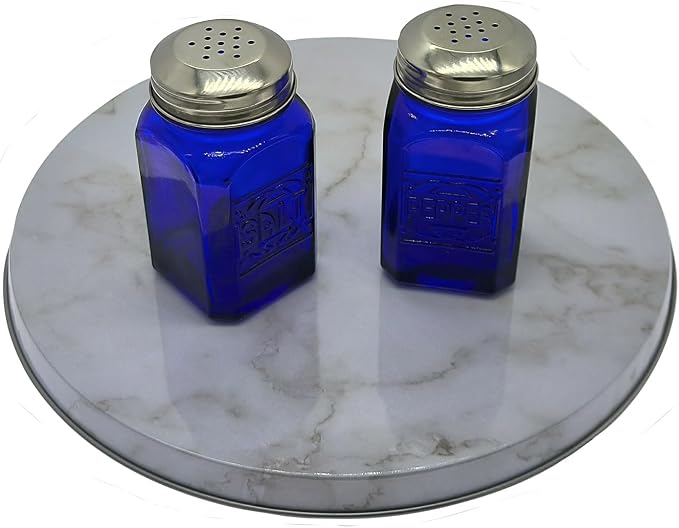 Kerixi Electric Stove Burner Covers Range Top For Expanding Counter Space Stovetop Decor (White Marble)