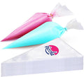 Extra Large 24 Inch Piping Bags - 100 Textured Anti Burst Thickened Disposable Pastry Bags - Icing Piping Bags for Frosting - Ideal for Cakes and Cookies Decoration