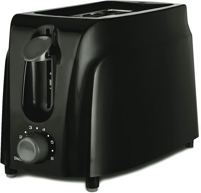 Brentwood Cool Touch 2-Slice Toaster Kitchen Supplies, Black, TS-260B