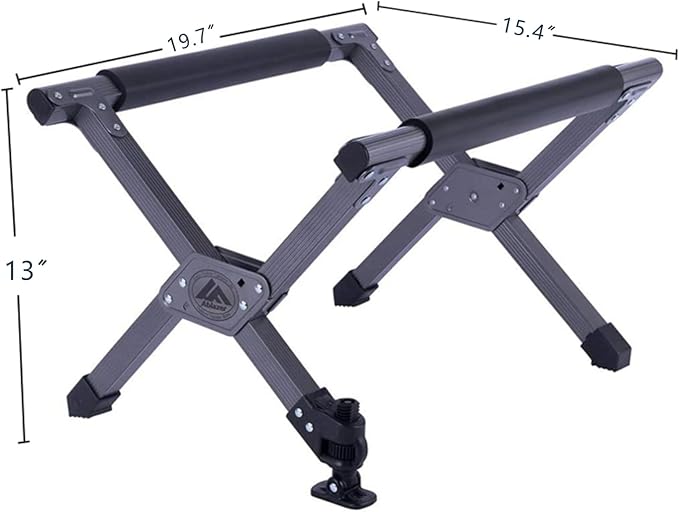 Ablazer Folding Cooler Stand with Carry Bag, Anti-Slip for Camping Hiking BBQ Cooking Picnic Outdoor, Light Weight Foldable Fridge Ice Box Holder