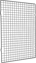 Cooling Rack for Cooking and Baking, 16" x 10" Wire Rack, Black | Thick Wire Rack, Oven & Dishwasher Safe, for Roasting, Grilling, Drying, Fits Half Sheet Pan