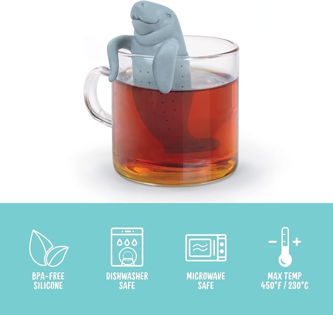 Fred and Friends MANATEA Silicone Tea Infuser