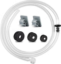 Yofidra Sink Soap Dispenser Extension Tube Kit (Anti-Backflow, 47") | Upgraded check valve, fits most soap containers, stable strong suction, no repeated tiny bottle refilling