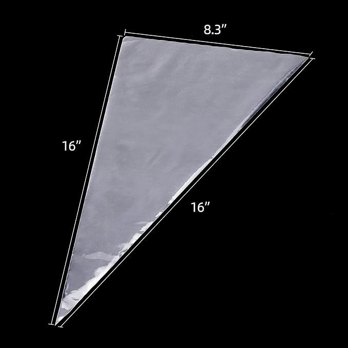 Piping Bags 16 Inch 100 Pastry Bags Disposable Icing Cake Decorating Bags | Thick Frosting bags