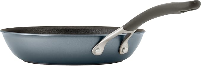 Circulon A1 Series with ScratchDefense Nonstick Induction 8.5-Inch and 10-Inch Frying Pan Set, Induction Cookware, 2-Piece, Graphite