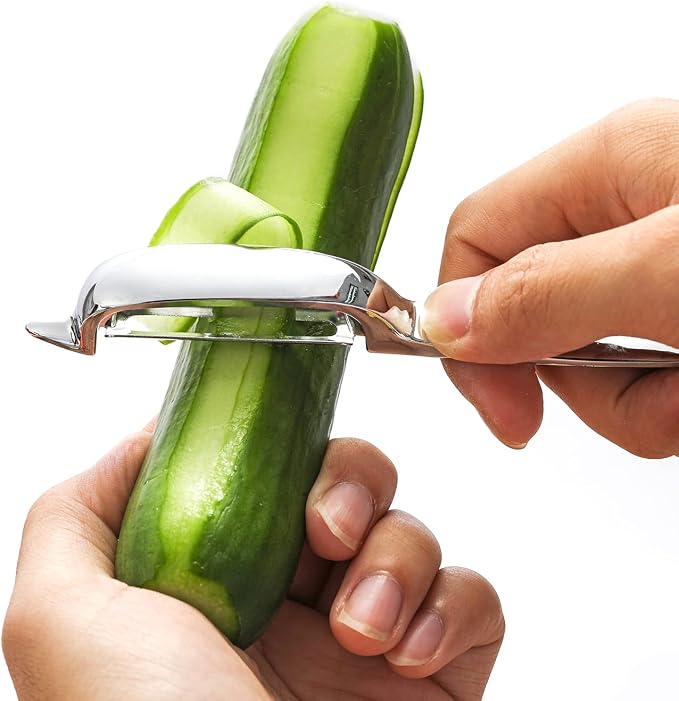 Set of 2 Stainless Steel Vegetable Peeler,Y-Shaped and I-Shaped Stainless Steel Peelers For Potatoes, All Fruits & Veggies¡­ | Set of 2,Y-Shaped and I-Shaped