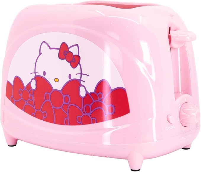Uncanny Brands Hello Kitty Two-Slice Toaster- Toasts Your Favorite Kitty On Your Toast