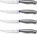 Chicago Cutlery Insignia Steel 4-Piece Steak Knives, 4.5" Stainless Steel Blades for Effortless Cutting, For Home Kitchen and Professional Use