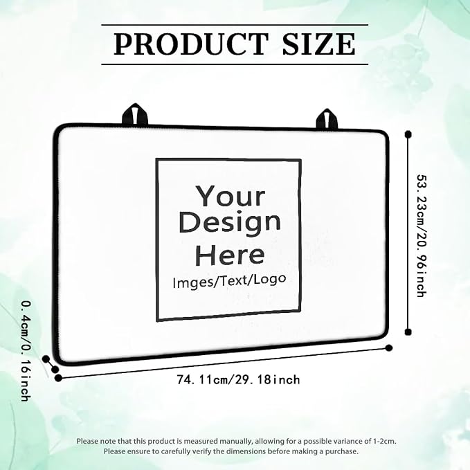 Personalized Stove Top Cover for Electric Stove, Induction Silicone Cooktop Mat, Customized Electric Stove Top Protector Mat Design Your Own Cover Gifts for Home Decor
