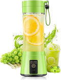 Mini Portable Personal Blender - Travel Blender Make Smoothies | 380ml Lightweight Blender, 6 Stainless Steel Blades, Powerful Quick Blend, Easy Clean, Freshly Squeezed in Sports/Office/Gym