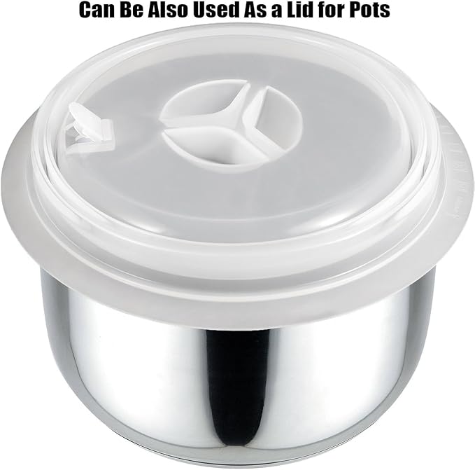 Silicone Microwave Plate Cover Collapsible, Dishwasher Safe and BPA Free, White, 10.2"