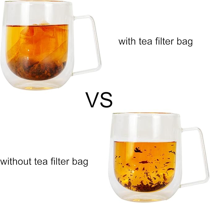 Numola Unbleached Tea Filter Bags for Loose Leaf Tea, Tea Bags Empty, Wood Pulp Filter Paper Organic Tea Infuser Bag Disposable Drawstring 100 Pcs (3.2'' x 4'')