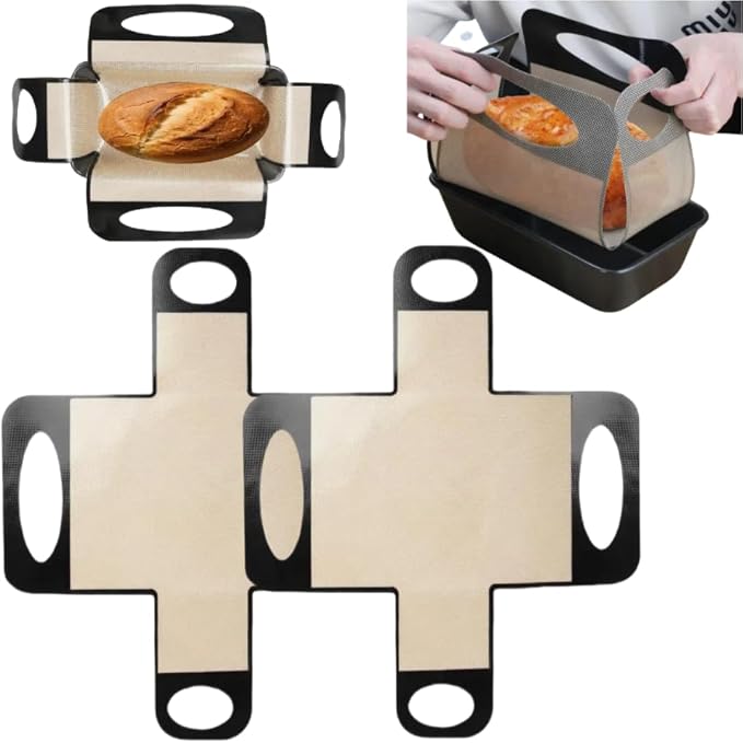 9x5 Loaf Pan Liners Silicone Bread Sling, Silicone Sourdough Bread Loaf Pan