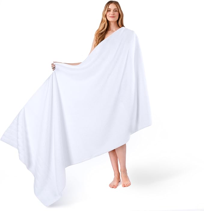 American Soft Linen 100% Cotton Luxury Turkish Towels, 35x70 XL Bath Sheet | Soft Absorbent Quick Dry OEKO Tex Standard 100 Certificated Durable Machine Washable Premium Hotel Quality