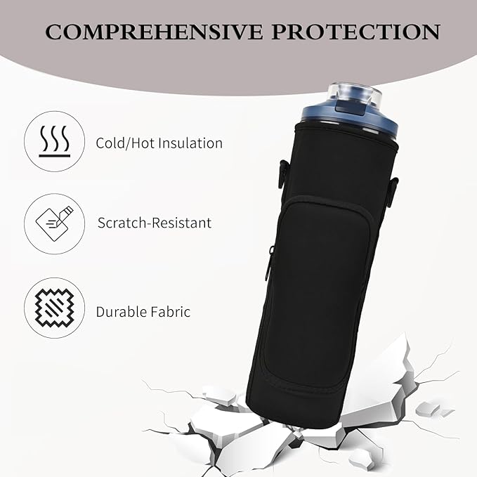 Portable Blender Storage Bag Sleeve for Ninja Blast Max Portable Blender | with Shoulder Strap and Accessory Pocket for Ninja Blast Max BC251NV/BC251GY/BC251MT/BC251PK/BC251LD Portable Blender
