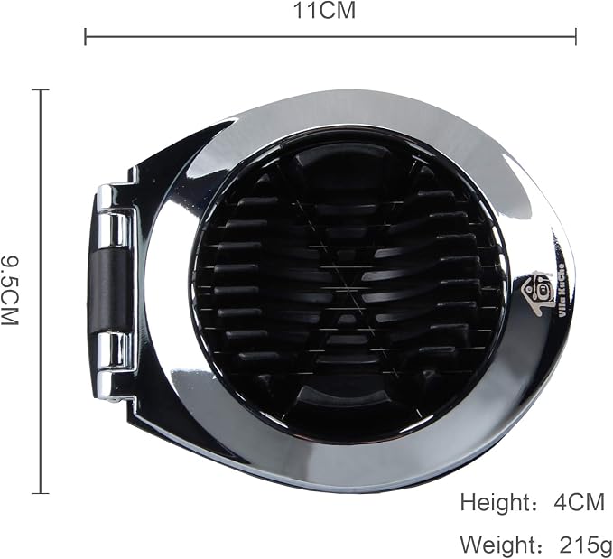 Multi Function Stainless Steel Egg Slicer for Hard Boiled Eggs