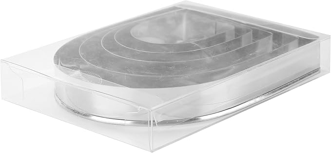 MrCookie Door Arch Cookie Cutters Set,5pcs Thickened Stainless Steel.