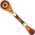 Totally Bamboo Baltique Marrakesh Collection 2 in 1 Wooden Measuring Spoon with Tablespoon and Teaspoon Measurements