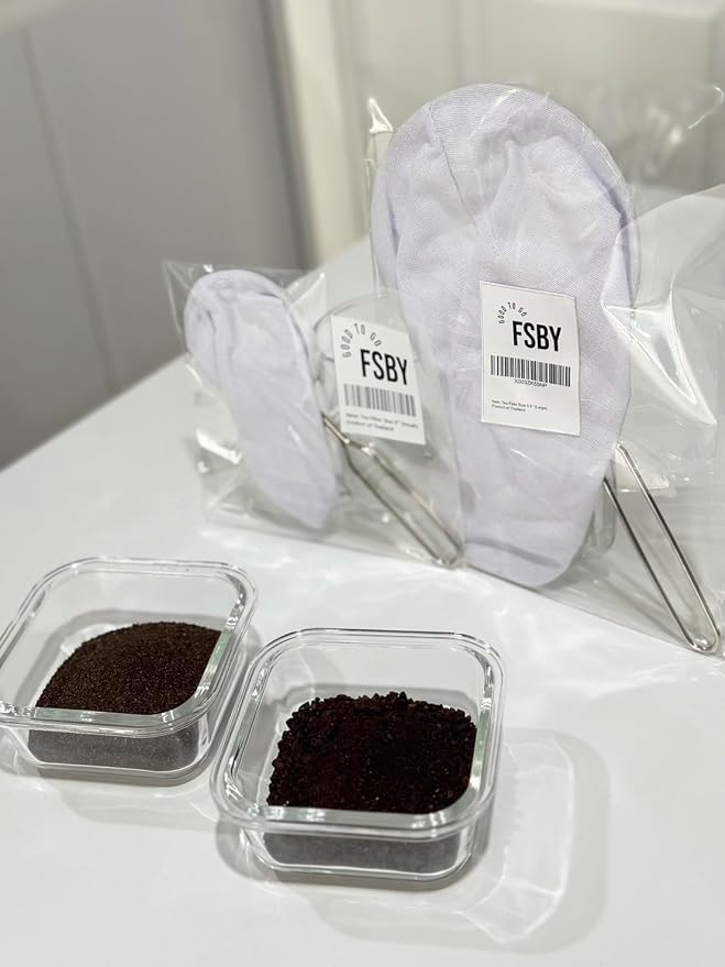 Tea/Coffee Filter, Size 3.0 inches, Reusable, Traditional Thai style, Cloth Tea Filter Sock, Pour Over, Dripper Filter, Coffee Strainer