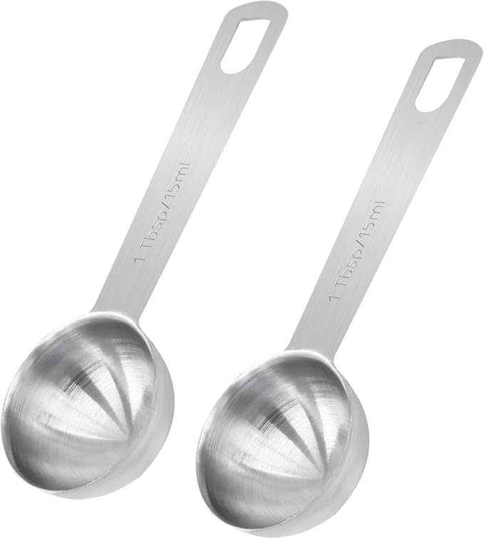 1 Tablespoon Stainless Steel Measuring Spoons | 1 Tbsp | 3 Tsp | 15 Ml | 15 Cc, Metal Single Measuring Spoon, For Measuring Coffee Powder, For Grains and Loose Tea