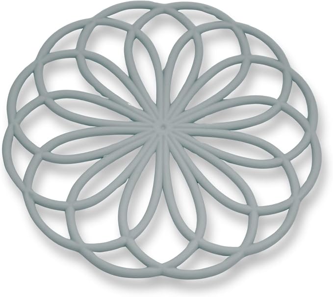 Silicone Canning Jar Rack & Kitchen Trivet 7.5 Inch | Heat-Resistant Silicone Canning Rack for Hot Water Bath Canners - Also Works as a Dishwasher-Safe Kitchen Trivet