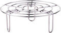Steam Rack, Heavy Duty Steaming Rack Stand, Stainless Steel Round Steamer Cooling Rack Trivet, Pot Steamer Insert Food Stand, Steaming Cookware Accessories(Size:27.5cm/10.83in)