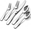 18/10 Silverware Set for 8, Heavy duty Stainless Steel Flatware Cutlery Set | 40 Piece Mirror Polished knives Forks Spoons Utensils Silverware Sets,Dishwasher Safe for Dinner Home Kitchen,Wedding Party