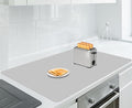 Extra Large Silicone Mat 35.3"x23.5"x0.08", Multipurpose Silicone Mat Thick Heat Resistant Mat Shipped Rolled Up Kitchen Counter Mat Waterproof Silicone Mats for Kitchen Counter Light Gray | Extra Large, Heat Resistant, Waterproof, Nonslip, Multipurpos...
