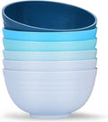 Homestockplus 【Set of 6】 Unbreakable Soup Bowls, 34 Ounces Big Bowls Microwave and Dishwasher Safe BPA-Free Bowl for Cereal, Salad, Soup, Ramen,Oatmeal Apply to Kitchen, Dishwasher & Microwave Safe