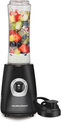Hamilton Beach Go Sport Portable Blender For Smoothies | 20 oz. Personal Blender Jar | 600 Watt Motor & Stainless Steel Blades For Powerful Blending Performance | Black | 51143G
