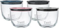 S'well 12oz Glass Prep Bowl Set of 4 For Easy Meal Prep, S'well Signatures, Made From Durable Tempered Glass, Nests Inside 21.5oz