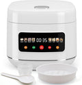Digital Rice Cooker, 8-Cup Uncooked/16-Cup Cooked Capacity, Touch Screen with 8 Cooking Programs, Auto Keep Warm, 24-Hour Delay Timer, Non-Stick Inner Pot & Steamer Basket for White/Brown Rice, Quinoa, Oatmeal, Porridge, Soup