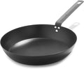 Merten & Storck 12" Pre-Seasoned Carbon Steel Frying Pan Skillet | Natural Nonstick with Use, Induction & All Stovetop Suitable, Grill & Campfire Safe, Even Heating, Indoor/Outdoor Use