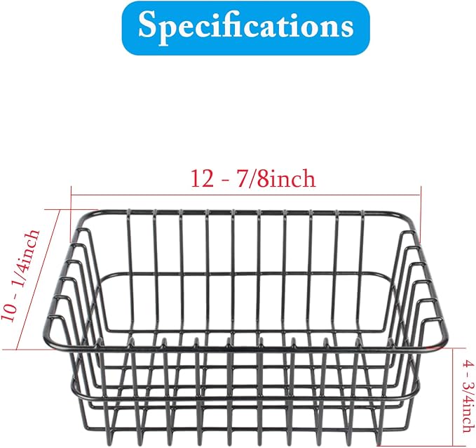 Cooler Basket for RTIC 52/72Qt Ultra-Light Wheeled Coolers,Inside Dry-Goods Basket fits Coleman 54 Qt Steel Belted/Ninja FrostVault Cooler,Stainless Steel Wire Rack