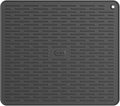 ME.FAN Silicone Dish Drying Mat for Kitchen Counter, Dish Drying Pad for Sink, Refrigerator or Drawer, Countertop Protection Pad L - 18''×16'' - Black
