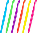 New Talent 6 Orange Peeler Set Orange Peeler Easy Open Citrus Lemon Citrus Peeler Cutter Vegetable Slicer Fruit Tools Kitchen Gadgets(Neon Bright Color)