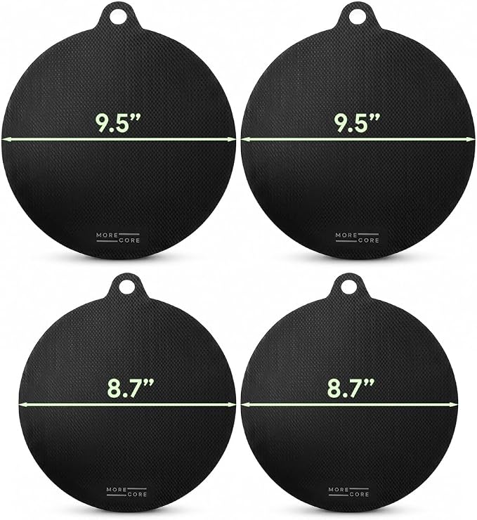 Induction Cooktop Protector Silicone Mat Hob Cover 4X 9.5 | Kitchen essentials: silicone mats protect induction cooktops from scratches, spills & heat damage.