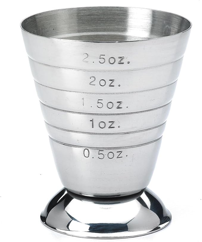Barfly Measuring Cup, 2.5 oz, Stainless Steel