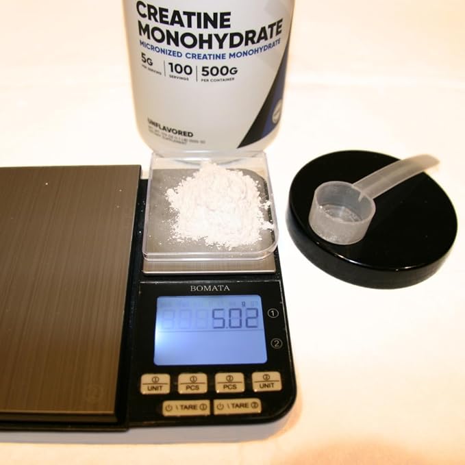5 Gram Scoop for Creatine, Powders, Cooking, Recipes, Lab, Food Grade, Meets FDA Standards, USA Made - The Nature of Beauty Brand (2-Pack)