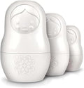 Genuine Fred M-CUPS Matryoshka Measuring Cups, Set of 6, Russian Doll Nesting Measuring Cups, White