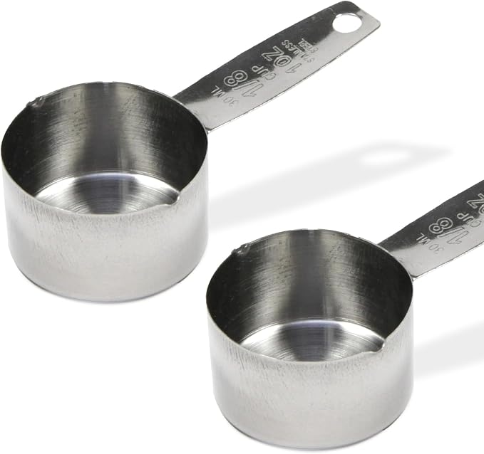 Chef Craft Select Coffee Measurer, 4 inch 2 tbsp, Stainless Steel, (Pack of 2)