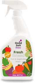 Fruit & Vegetable Wash, Natural Produce Cleaner, 32oz Spray | Fresh Extend, Hypochlorous Acid Spray, Clean Produce, Remove Wax and Dirt, Food Safe, Fragrance-Free, No Chemical Residue