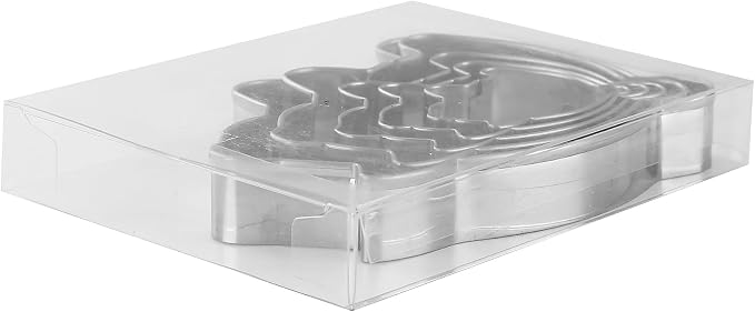 MrCookie Pig Cookie Cutters Set, 5pc Thickened Stainless Steel.