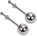 Long Handle Tea Ball, Tea Infuser for Loose Leaf Tea, 2Pcs | Fine Mesh Holes, Stainless Steel Ball, No Tea Residue, For Cup and Teapot, Tea Lover Gift, Free Clean Brush