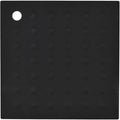 Lamson Jumbo Silicone Trivet, 11.5 x 11.5 in Large Hot Pad, Black | Extra-wide square takes Dutch ovens, casseroles and sheet pans; rated to 450F; rolls flat to store; BPA free
