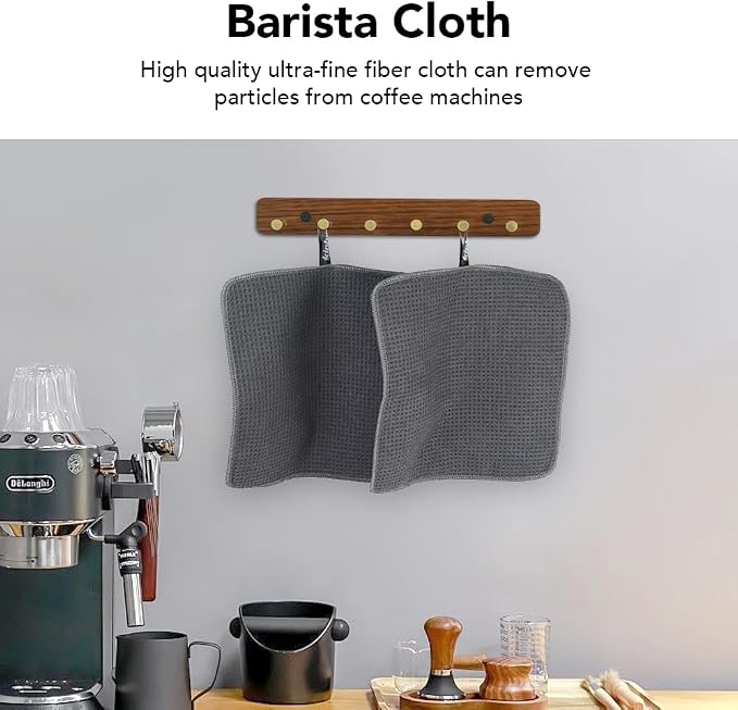 Dish Cloths for Washing Dishes with Scrub Side, Microfiber Dish Rags | Dual-sided microfiber dish cloths with scrubber for stuck-on food, quick dry kitchen washcloths 9 Pack, 9" x 9 Inch Gray-B