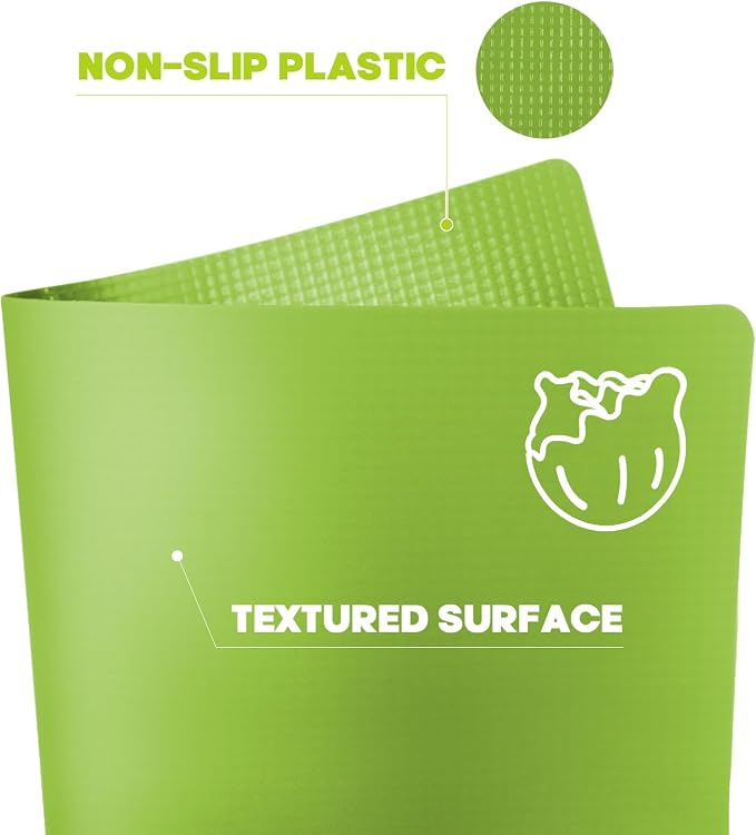 5 Pieces Flexible Cutting Boards with Hanging Hole, BPA Free Plastic Cutting Boards for Kitchen, Non Slip Cutting Mat for Meat and Vegetables