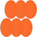 homEdge Silicone Trivets Mat, 6 Packs Multipurpose Non Slip Heat Resistant Pot Holder-Orange