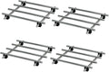 4Pcs Stainless Steel Trivet for Hot Dishes, Lightweight Metal Trivets for Hot Pots and Pans, Metal Cooling Rack, Mini Heat Resistant Mats for Countertop Cooling, Cooking Baking Pans Holder, 7"x7"