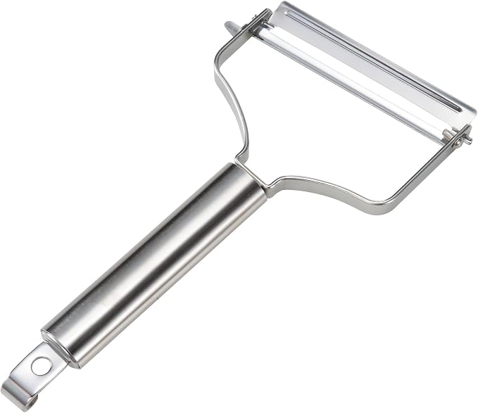 Kai Corporation KAI KITCHEN DH8169 Cabbage, Julienn, Easy to Use, Diagonal Blade, Stainless Steel, Wide Peeler, Dishwasher Safe, Silver, Made in Japan